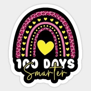 100 Days Smarter 100th day of school Sticker